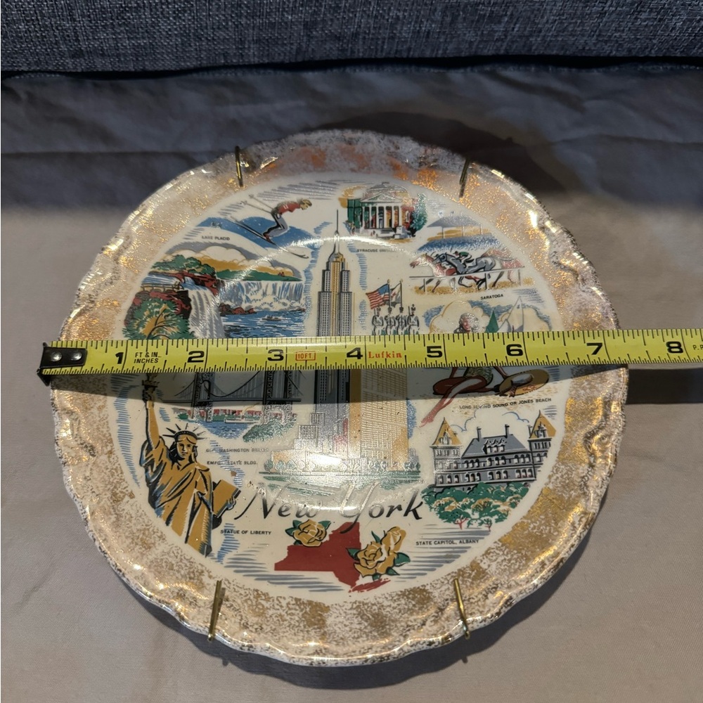 NEW YORK Souvenir Plate - Picture 5 of 5